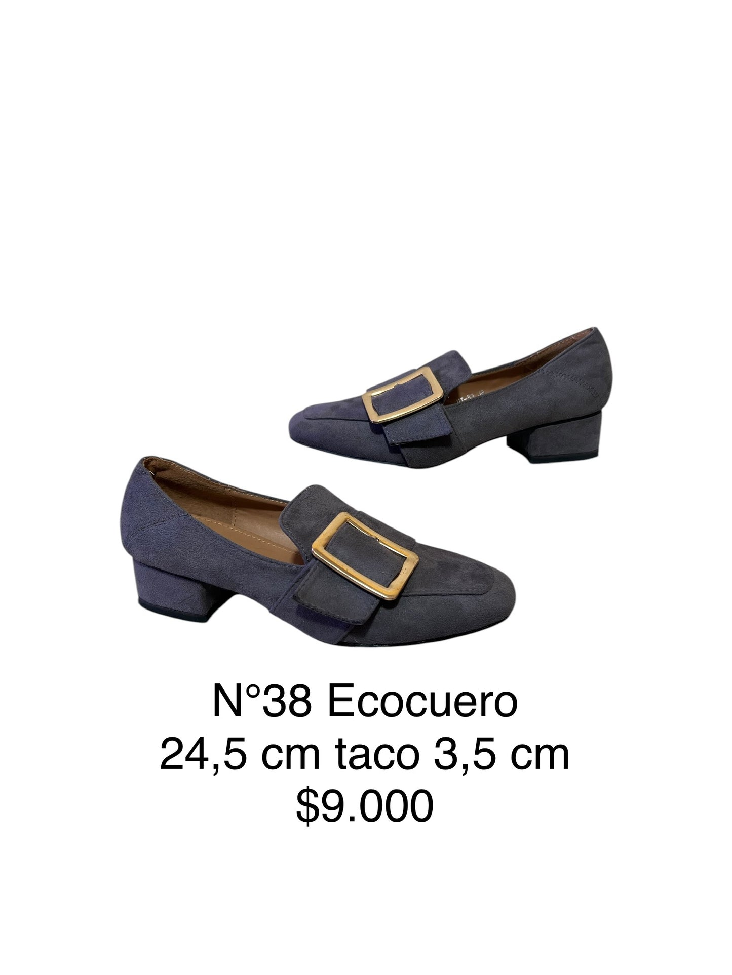 Mocasín tipo gamuza